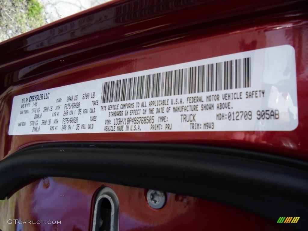 2009 Ram 1500 SLT Quad Cab 4x4 - Inferno Red Crystal Pearl / Dark Slate/Medium Graystone photo #10