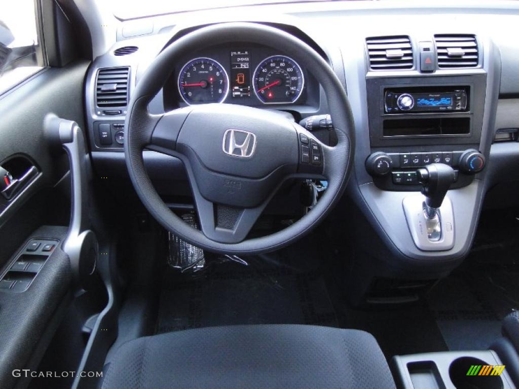 2009 Honda CR-V LX Gray Dashboard Photo #47520865