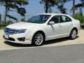 2010 White Suede Ford Fusion SEL  photo #11