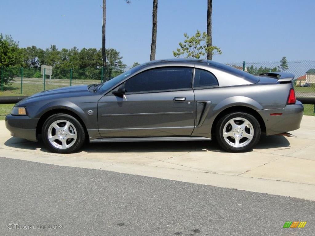 Dark Shadow Grey Metallic 2004 Ford Mustang V6 Coupe Exterior Photo #47522140