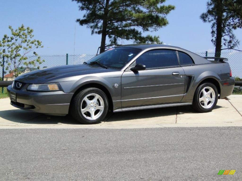 Dark Shadow Grey Metallic 2004 Ford Mustang V6 Coupe Exterior Photo #47522161