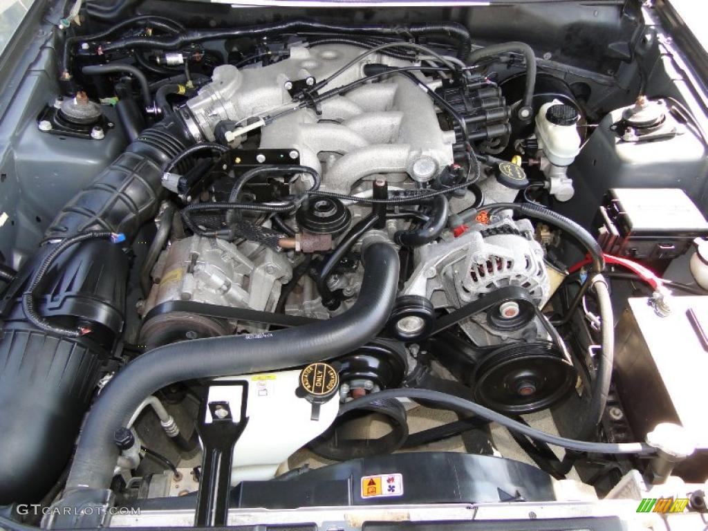 2004 Ford Mustang V6 Coupe 3.8 Liter OHV 12-Valve V6 Engine Photo #47522299
