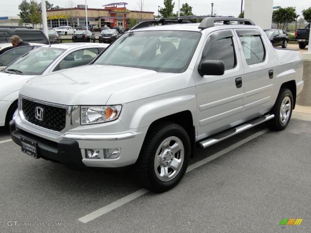 2009 Ridgeline RT - Billet Silver Metallic / Gray photo #1