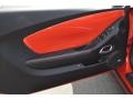 Inferno Orange/Black Door Panel Photo for 2011 Chevrolet Camaro #47522971