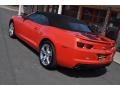 2011 Inferno Orange Metallic Chevrolet Camaro SS/RS Convertible  photo #45