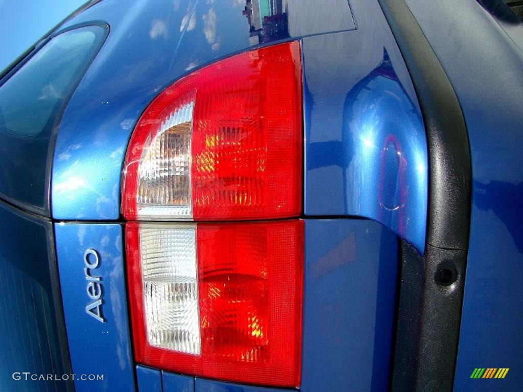 2003 9-5 Aero Sport Wagon - Cosmic Blue Metallic / Charcoal Gray photo #43