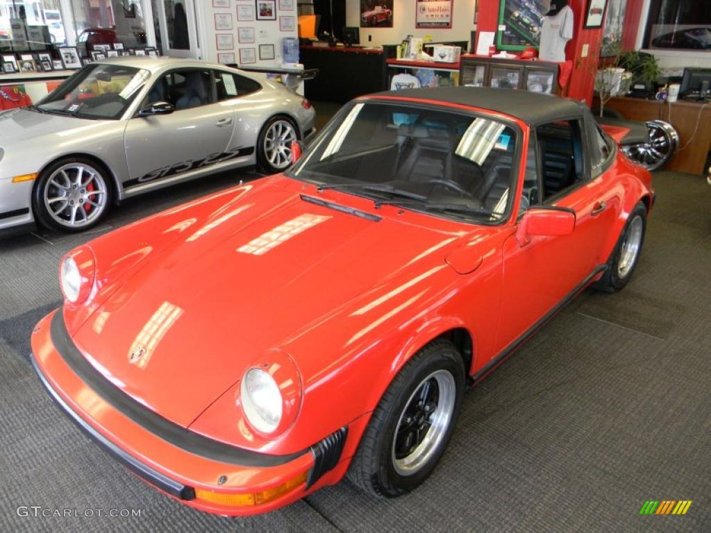 Guards Red 1984 Porsche 911 Carrera Targa Exterior Photo #47523910