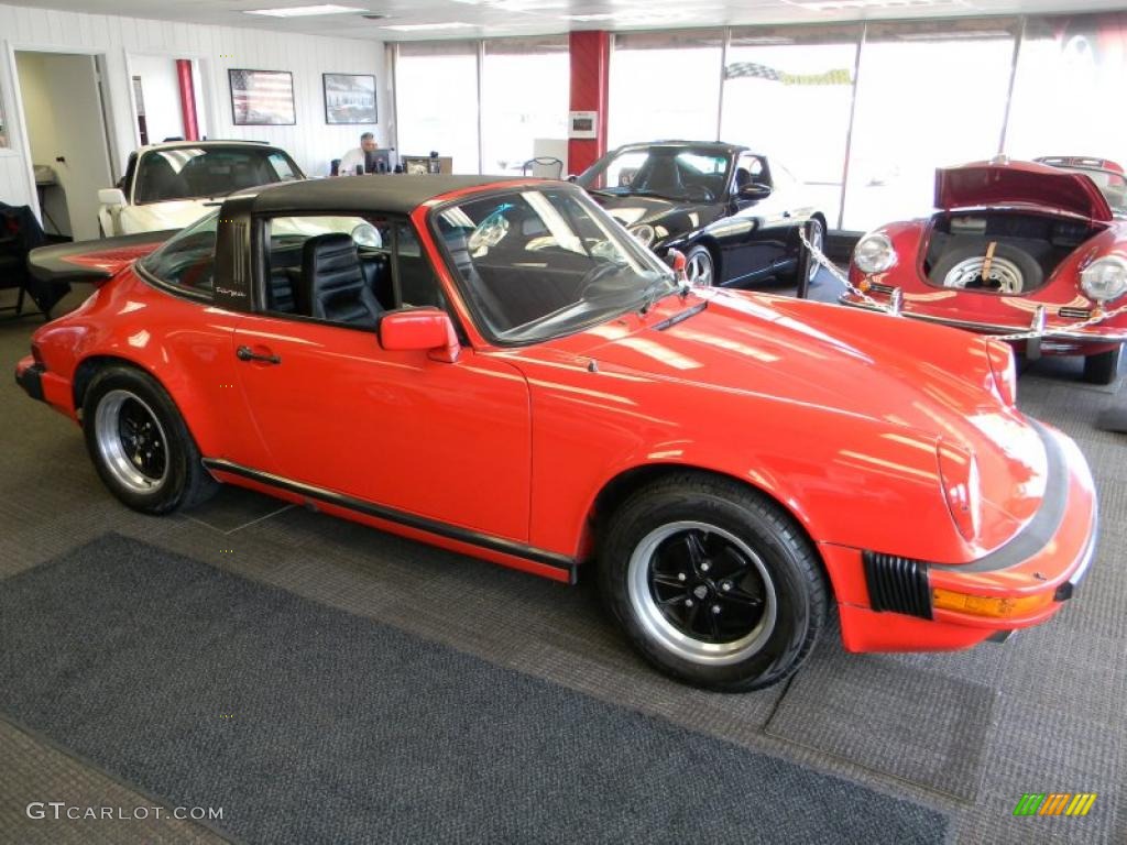 Guards Red 1984 Porsche 911 Carrera Targa Exterior Photo #47523946