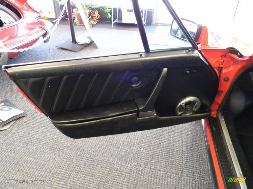 1984 Porsche 911 Carrera Targa Black Door Panel Photo #47524033