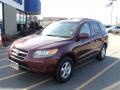 2007 Dark Cherry Red Hyundai Santa Fe GLS  photo #1