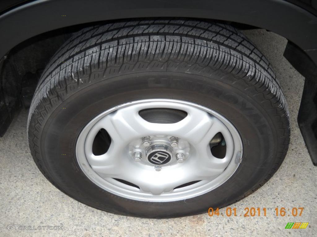 2004 CR-V LX 4WD - Nighthawk Black Pearl / Black photo #6