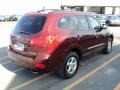 2007 Dark Cherry Red Hyundai Santa Fe GLS  photo #2