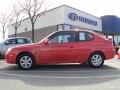 2005 Retro Red Hyundai Accent GLS Coupe  photo #6