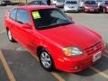 2005 Retro Red Hyundai Accent GLS Coupe  photo #11