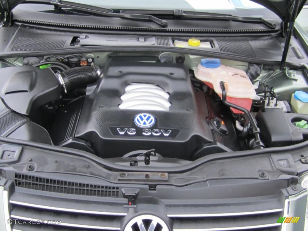 2003 Volkswagen Passat GLX Wagon 2.8 Liter DOHC 30-Valve V6 Engine Photo #47526175