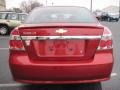 2010 Sport Red Chevrolet Aveo LT Sedan  photo #8