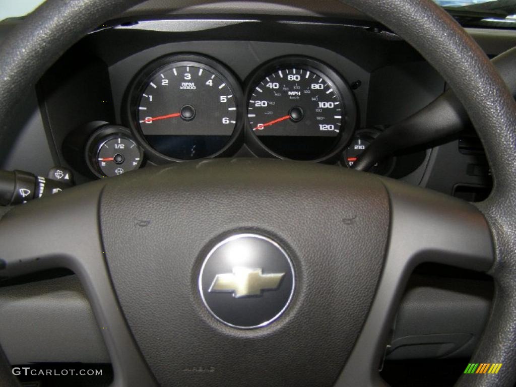 2008 Silverado 1500 Work Truck Regular Cab - Graystone Metallic / Dark Titanium photo #16