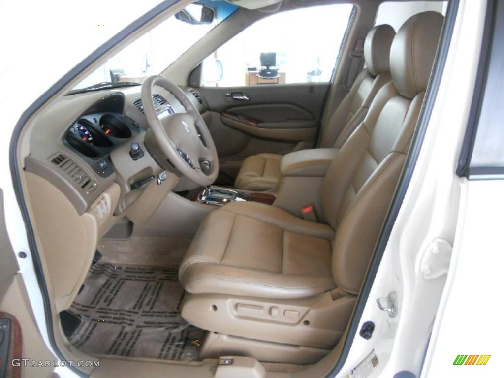 Saddle Interior 2005 Acura MDX Touring Photo #47527219