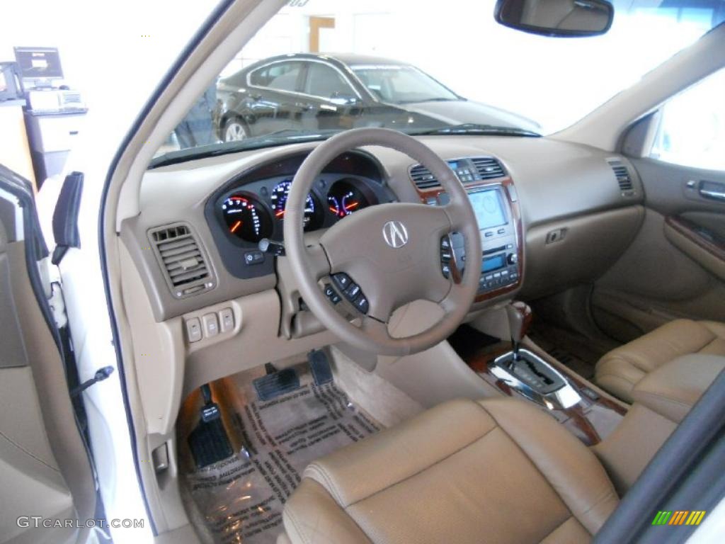 Saddle Interior 2005 Acura MDX Touring Photo #47527225