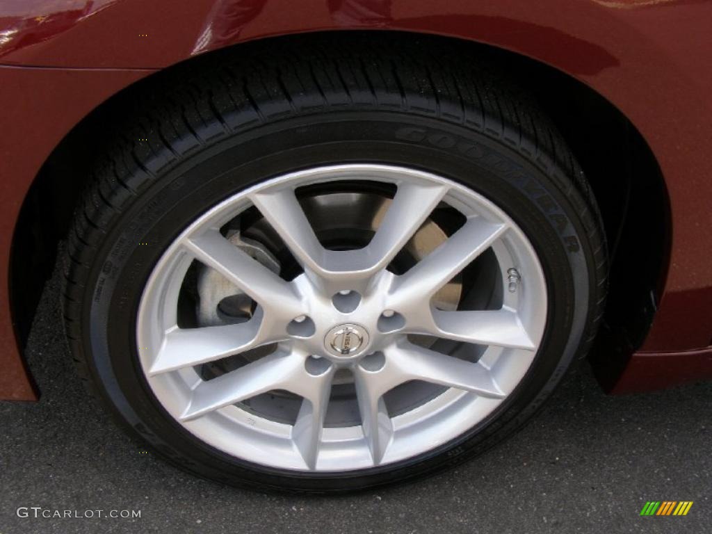 2010 Maxima 3.5 SV Sport - Tuscan Sun Red / Charcoal photo #3