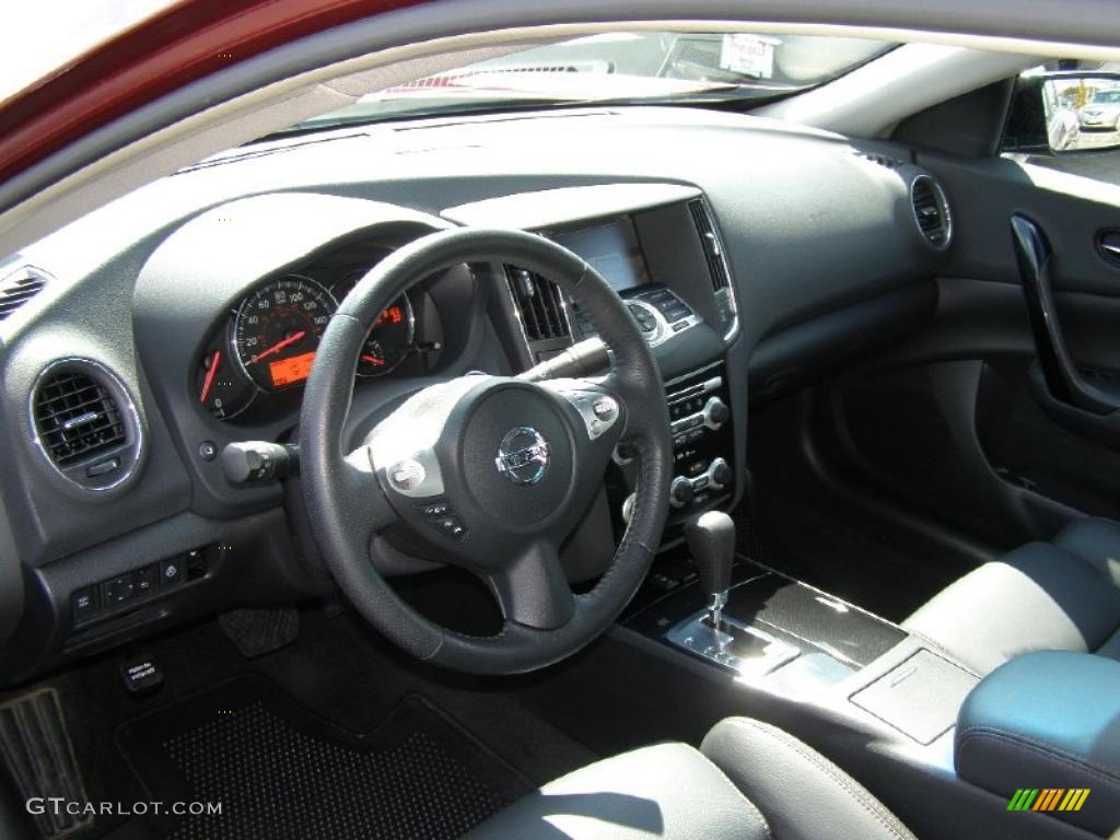 2010 Maxima 3.5 SV Sport - Tuscan Sun Red / Charcoal photo #9