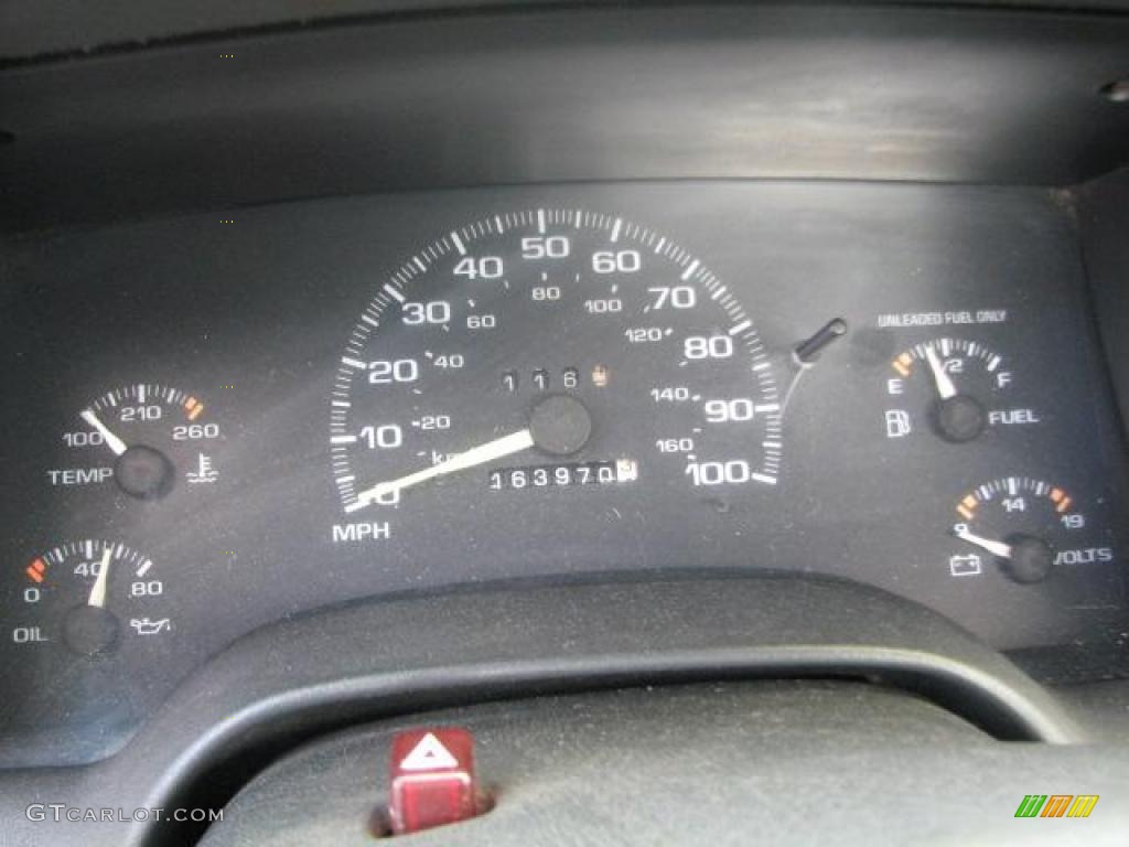 1995 S10 LS Regular Cab - Silver Metallic / Gray photo #12