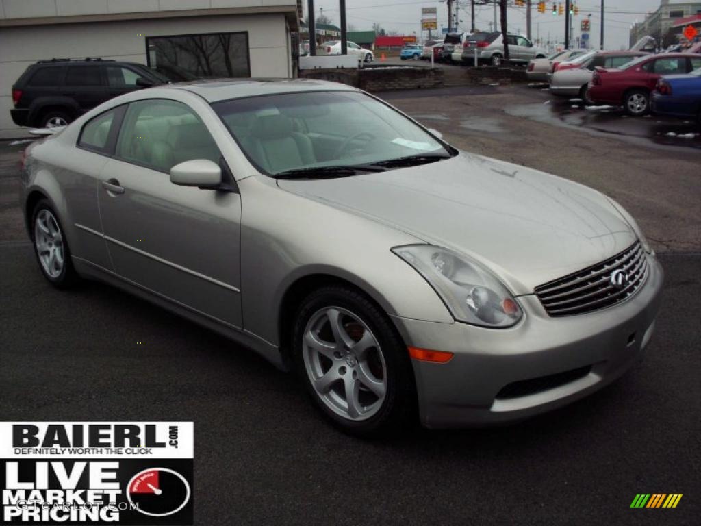 Desert Platinum Metallic Infiniti G