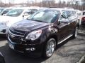 2011 Espresso Brown Metallic Chevrolet Equinox LTZ AWD  photo #1