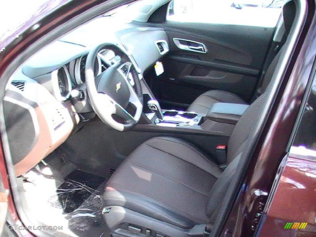 Brownstone/Jet Black Interior 2011 Chevrolet Equinox LTZ AWD Photo #47529427
