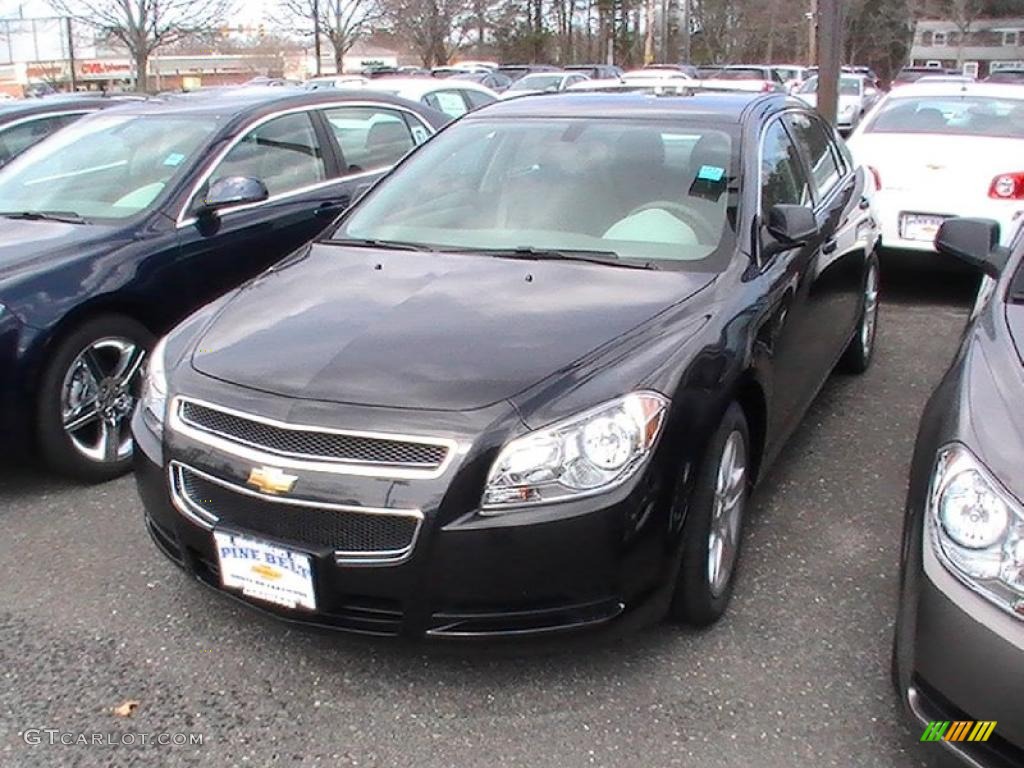 2011 Malibu LS - Black Granite Metallic / Cocoa/Cashmere photo #1