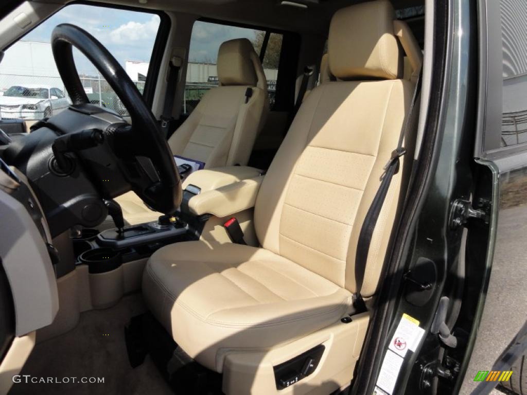 2008 LR3 V8 SE - Tonga Green Pearlescent / Alpaca Beige photo #17