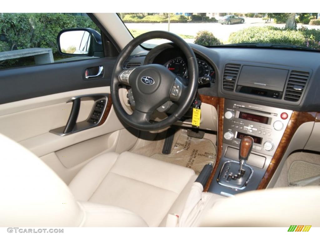 2008 Subaru Outback 2.5XT Limited Wagon Warm Ivory Dashboard Photo #47531050