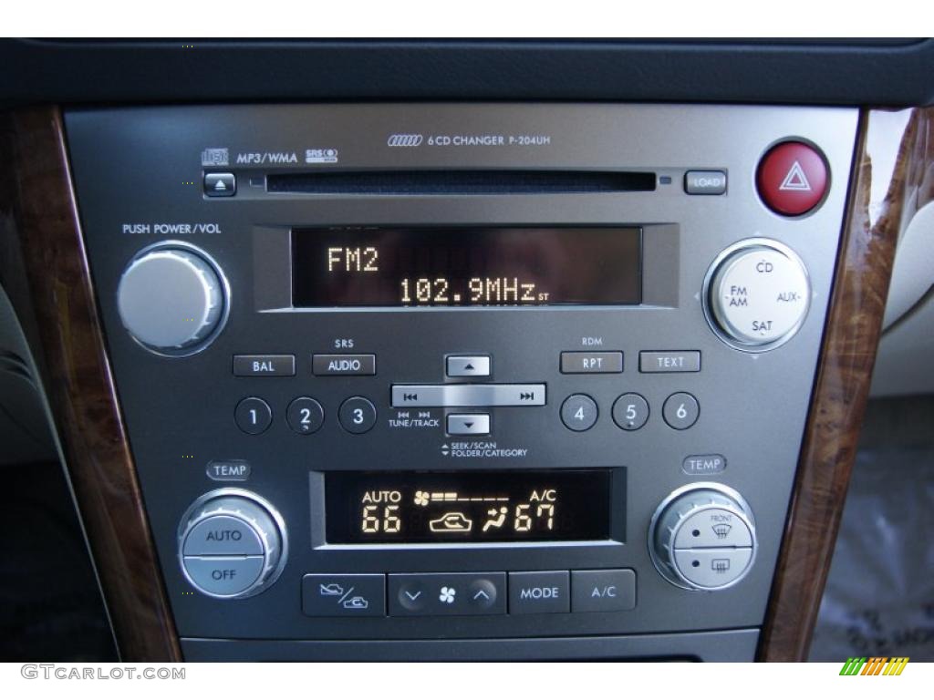 2008 Subaru Outback 2.5XT Limited Wagon Controls Photos
