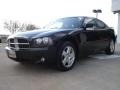 2007 Brilliant Black Crystal Pearl Dodge Charger R/T AWD  photo #7