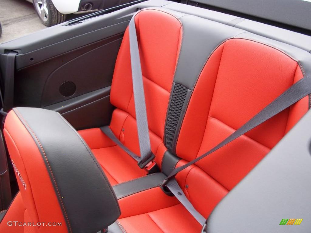 Inferno Orange/Black Interior 2011 Chevrolet Camaro SS/RS Convertible Photo #47531494