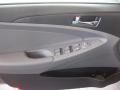 Gray 2011 Hyundai Sonata SE 2.0T Door Panel