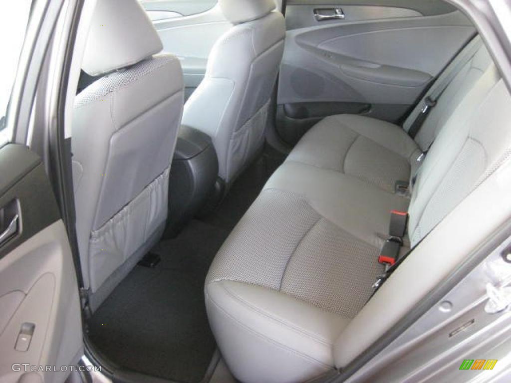 Gray Interior 2011 Hyundai Sonata SE 2.0T Photo #47532070