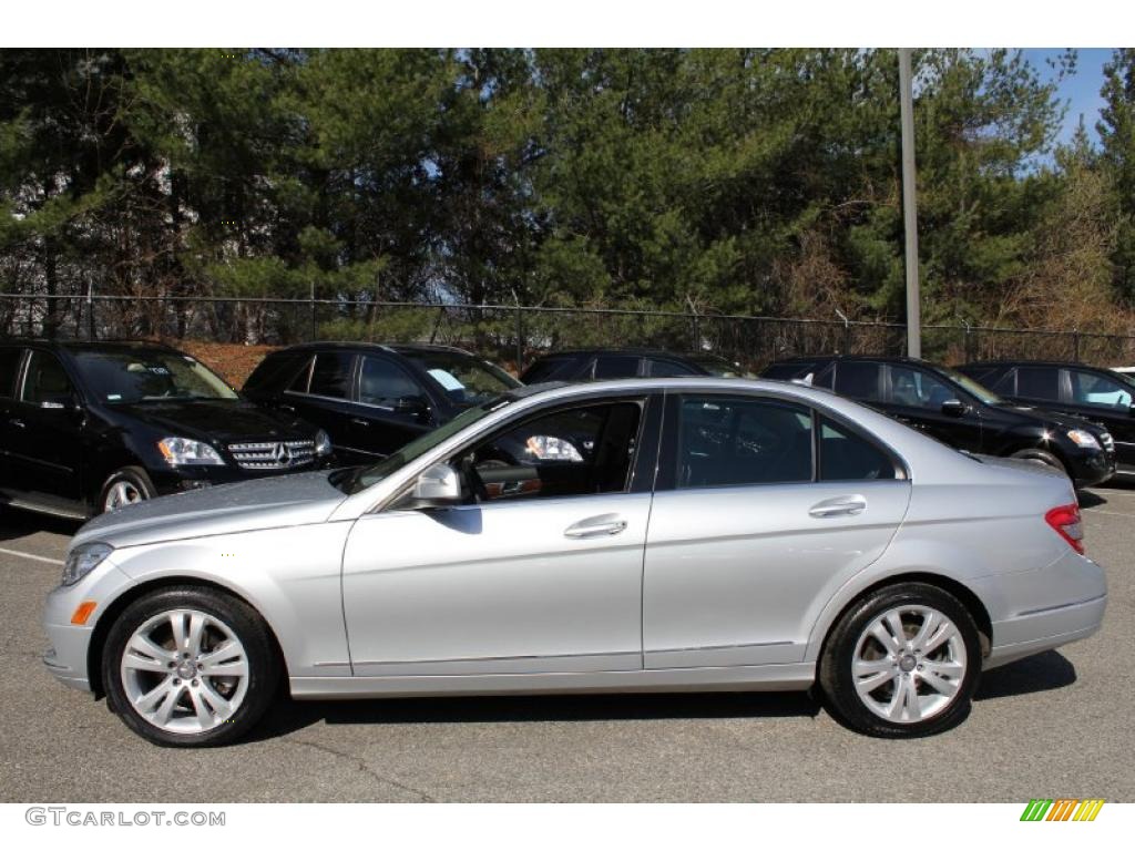 Iridium Silver Metallic 2008 Mercedes-Benz C 300 4Matic Luxury Exterior Photo #47534086