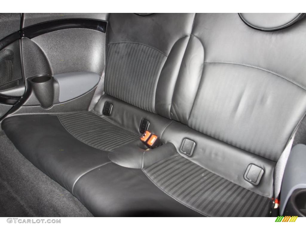 Punch Carbon Black Leather Interior 2009 Mini Cooper John Cooper Works Clubman Photo #47538158