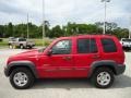 2004 Flame Red Jeep Liberty Sport 4x4  photo #2