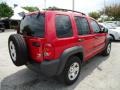 2004 Flame Red Jeep Liberty Sport 4x4  photo #12