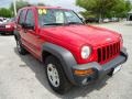 2004 Flame Red Jeep Liberty Sport 4x4  photo #14