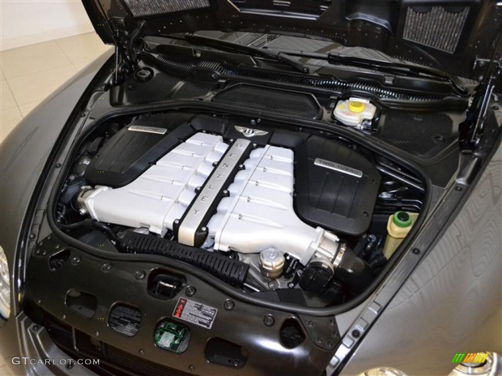 2007 Bentley Continental GT Mulliner 6.0L Twin-Turbocharged DOHC 48V VVT W12 Engine Photo #47540552