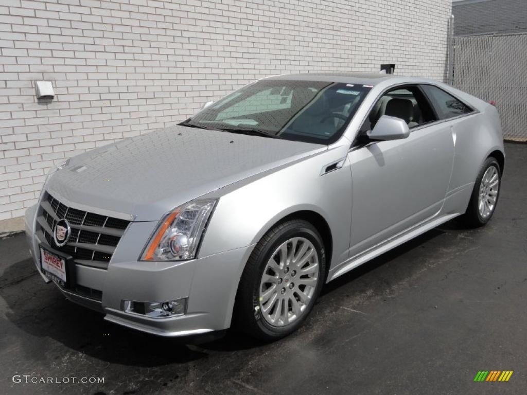 Radiant Silver Metallic 2011 Cadillac CTS 4 AWD Coupe Exterior Photo #47540895