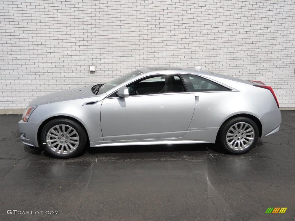 Radiant Silver Metallic 2011 Cadillac CTS 4 AWD Coupe Exterior Photo #47540990