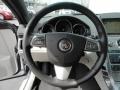 Light Titanium 2011 Cadillac CTS 4 AWD Coupe Steering Wheel