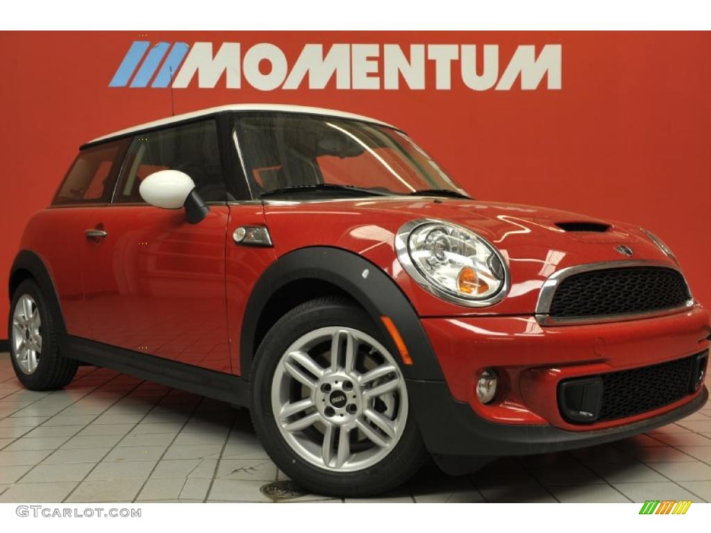 2011 Cooper S Hardtop - Chili Red / Carbon Black photo #1