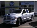 2004 Bright Silver Metallic Dodge Ram 1500 SLT Quad Cab 4x4  photo #1
