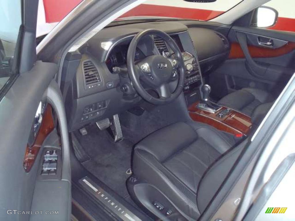Graphite Interior 2010 Infiniti FX 50 S AWD Photo #47542184