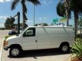 2007 Oxford White Ford E Series Van E150 Commercial  photo #11